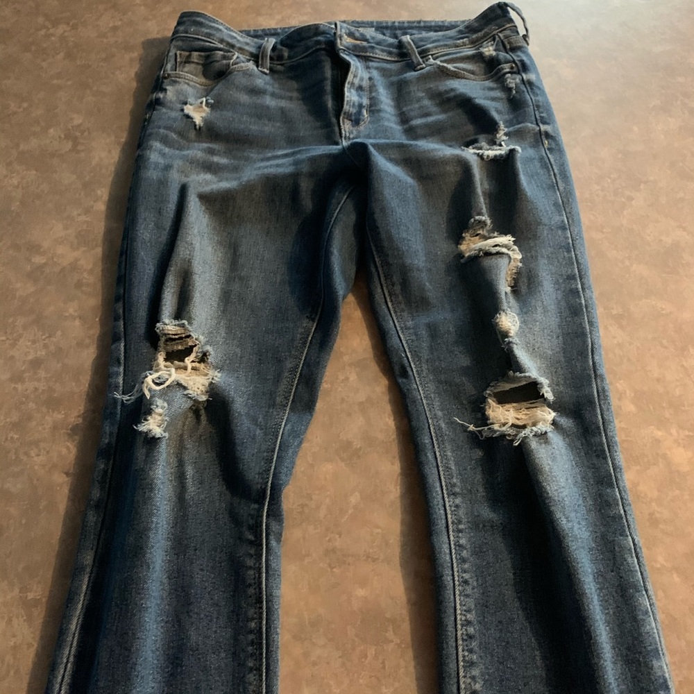 Old navy rock star jeans dark wash
